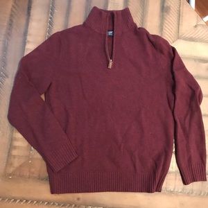 J Crew 1/4 ZIP Sweater